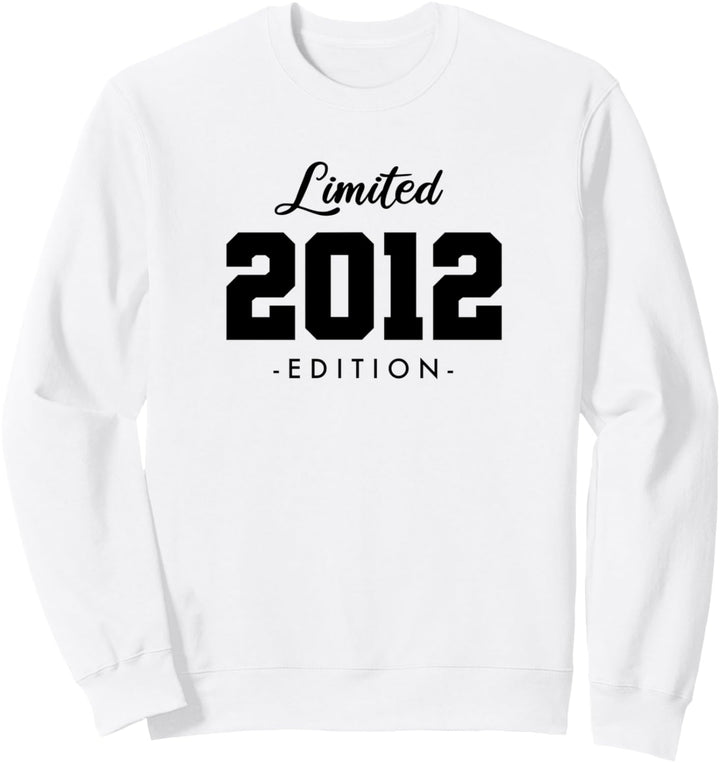 12 Jahre Jahrgang 2012 Limited Edition 12. Geburtstag Sweatshirt