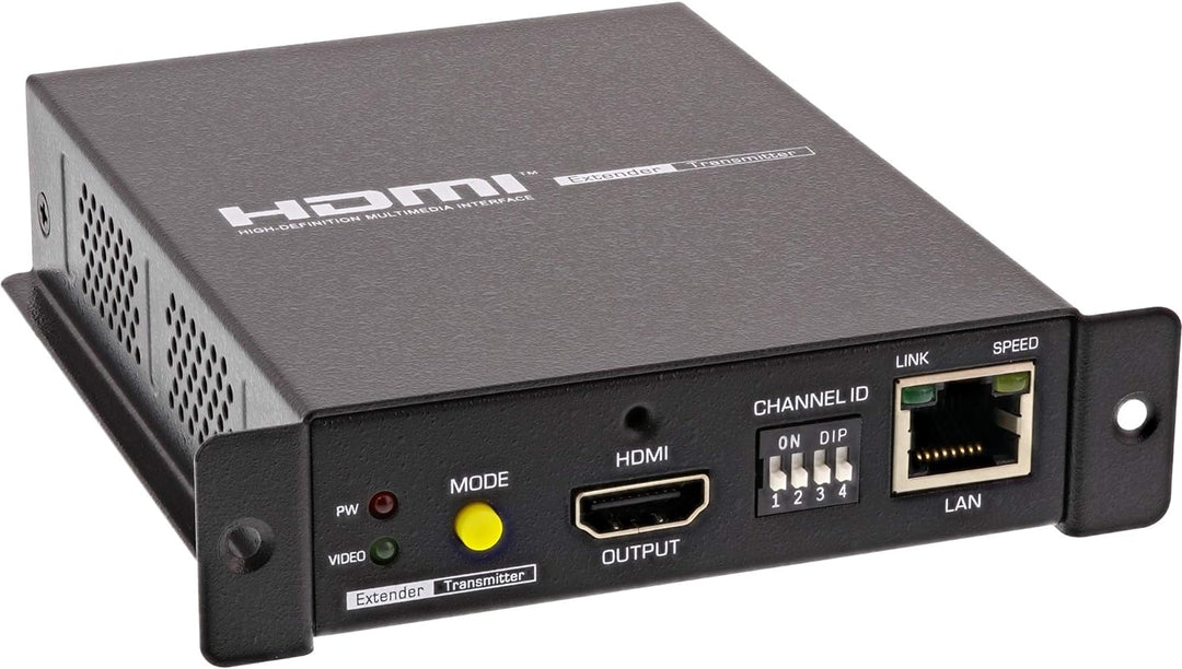 InLine 64601 HDMI USB KVM über IP Extender, Verlängerung über UTP, 4K bis 100m