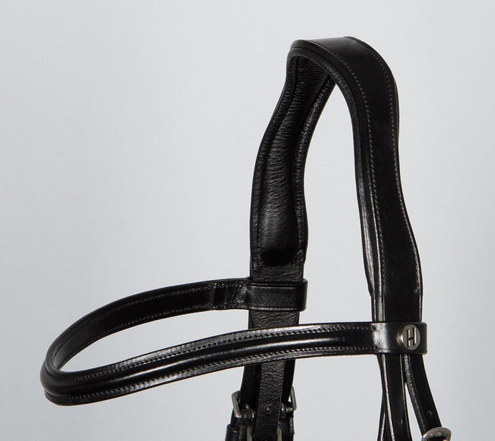 Harry's Horse Hoofdstel Anatomic, Farbe:schwarz, Grösse:cob cob schwarz, cob schwarz