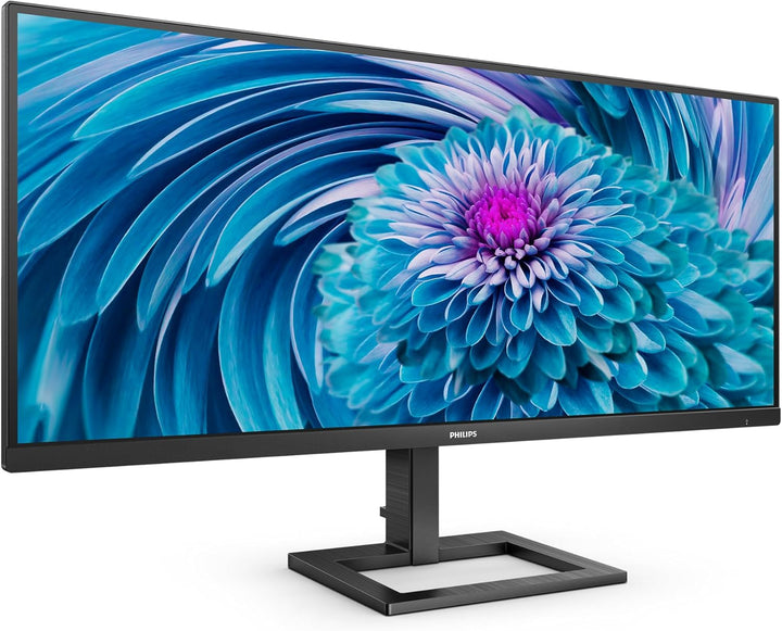 Philips 346E2LAE - 34 Zoll WQHD Monitor, Adaptive Sync, Lautsprecher, höhenverstellbar (3440x1440, 1