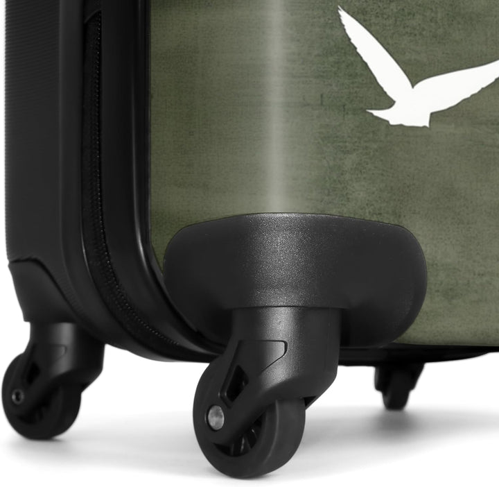 Koffer Mittelgross 67x43x25 cm Hartschalenkoffer L Trolley Rollkoffer 4 Rollen Leicht Hartschale Mit