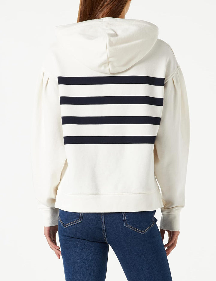 GANT Damen Kapuzenpullover XS Eggshell, XS Eggshell