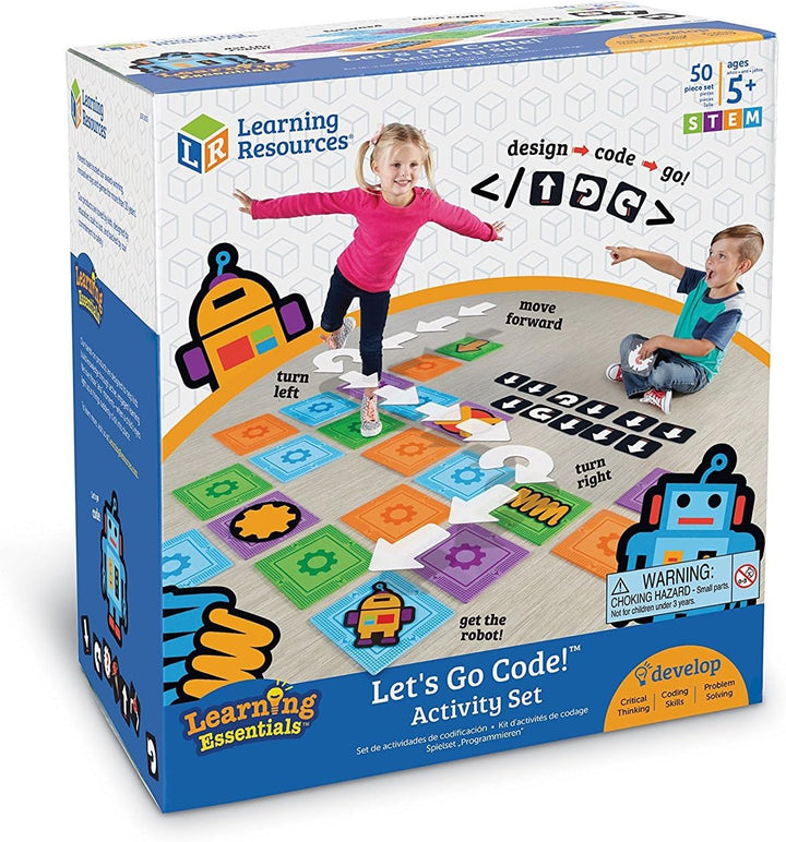 Learning Resources Auf die Plätze, fertig, Code!™ Spielset