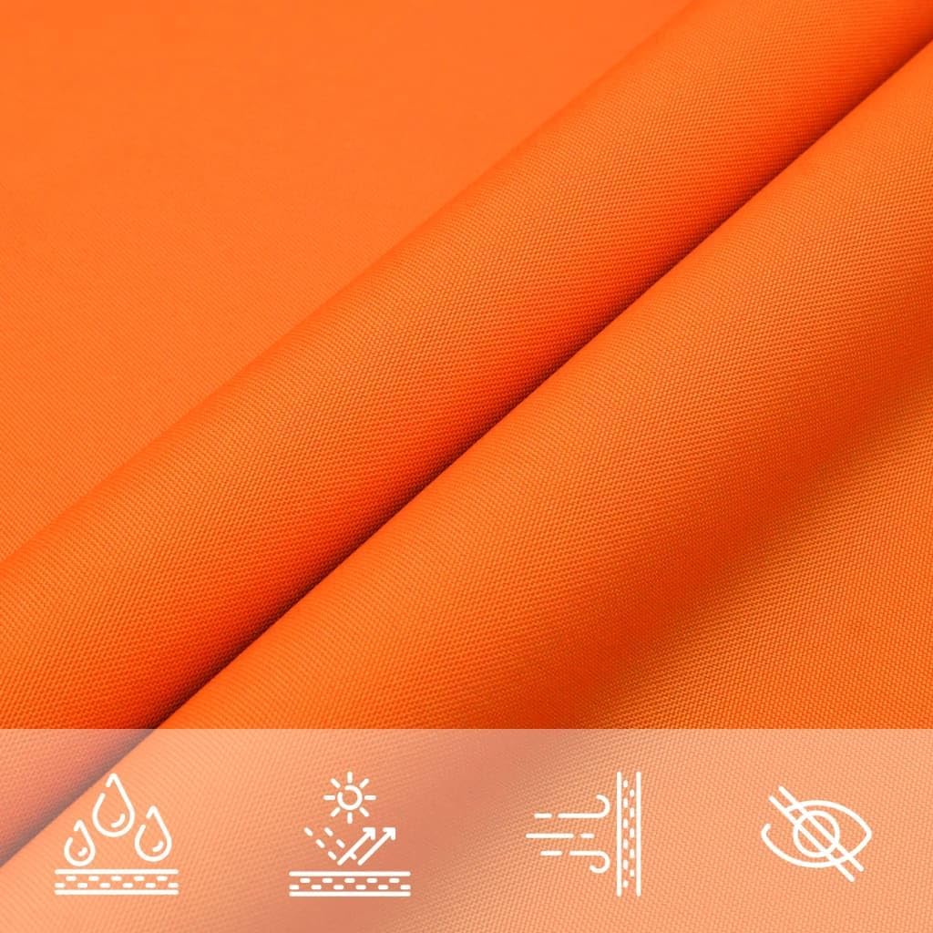 vidaXL Sonnensegel Oxford-Gewebe Rechteckig 2x2,5 m Orange 2 x 2.5 m Orange, 2 x 2.5 m Orange