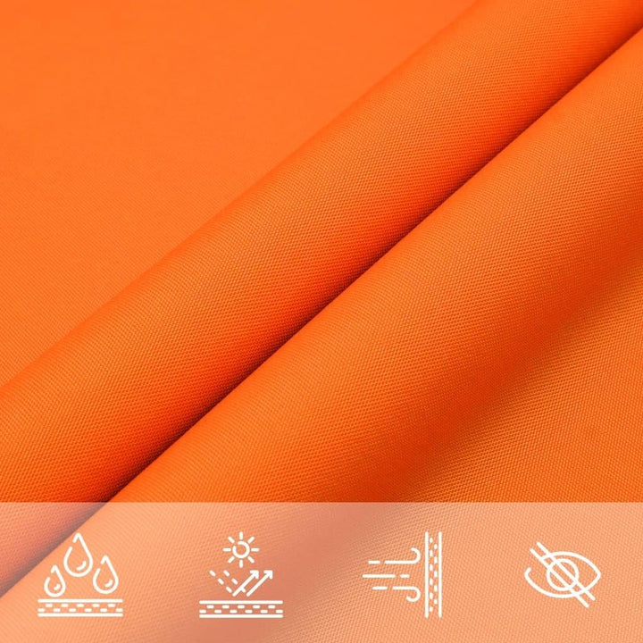 vidaXL Sonnensegel Oxford-Gewebe Rechteckig 2x2,5 m Orange 2 x 2.5 m Orange, 2 x 2.5 m Orange