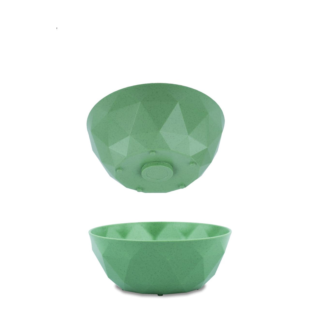 silwy® Super-Magnet-Bowl GREEN (2er-Set) HIGH-TECH-Kunststoff - perfekt für Camping, Caravaning und