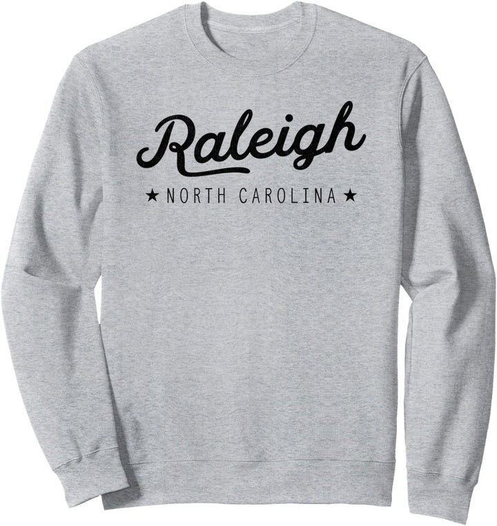 Classic Retro Vintage Raleigh North Carolina USA Souvenir Sweatshirt