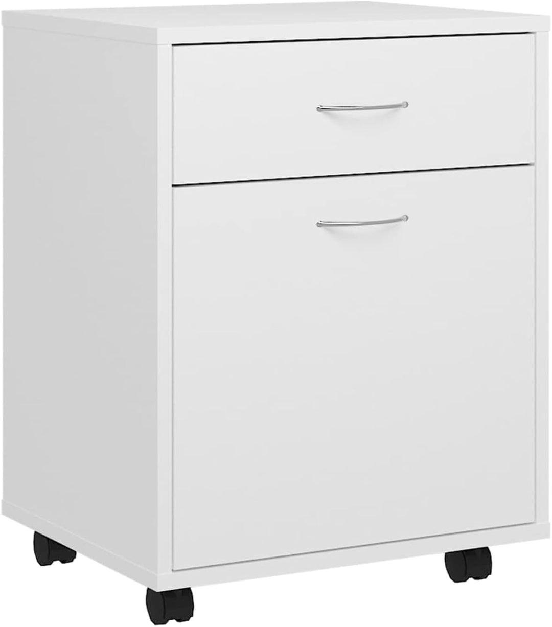 Vopese Rollschrank Rollcontainer Holzschrank Aktenschrank Schubladenschrank Aufbewahrungsschrank Möb