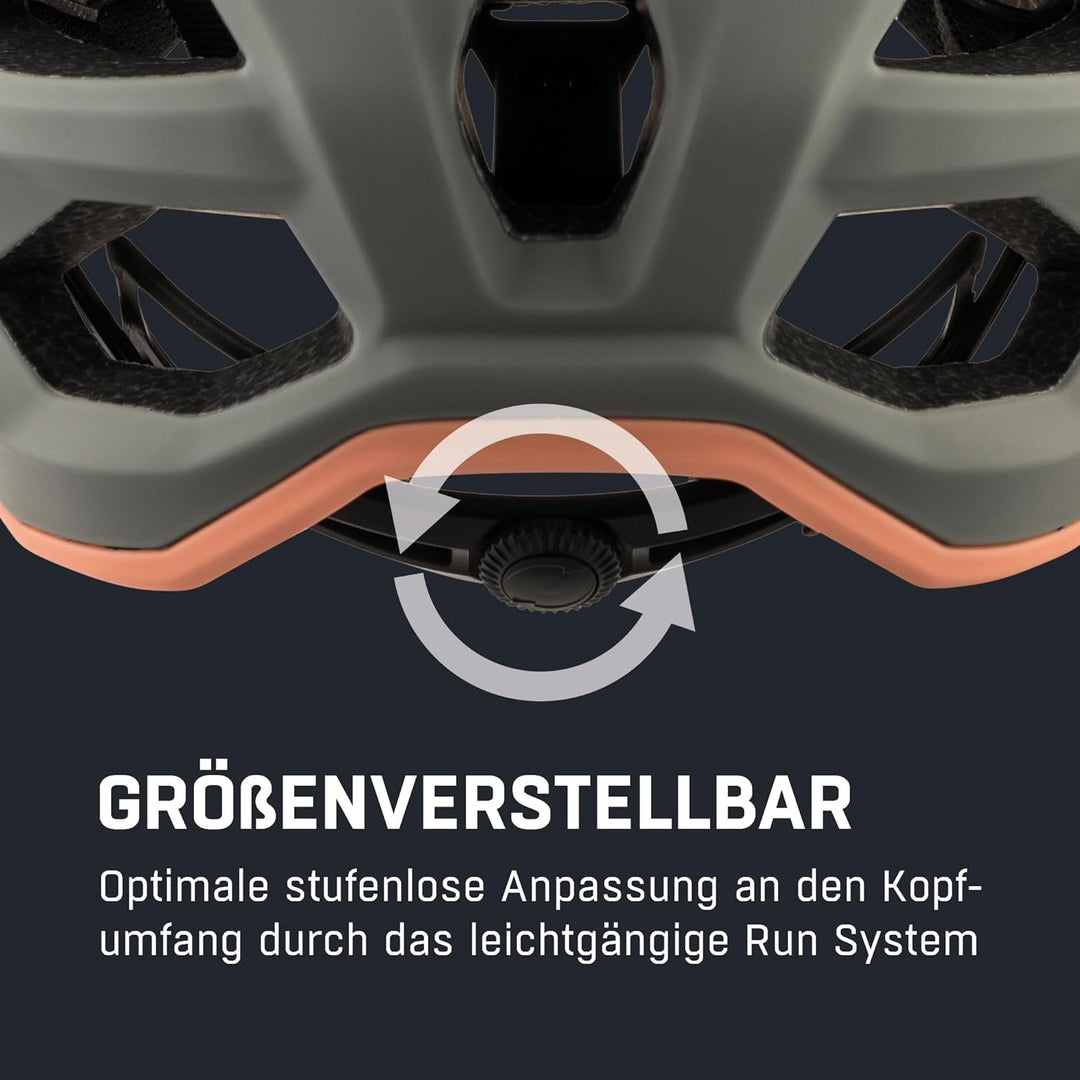 ALPINA CARAPAX 2.0 - Leichter, Stabiler & Komfortabler Fahrradhelm Mit Fliegennetz & Antibakterielle