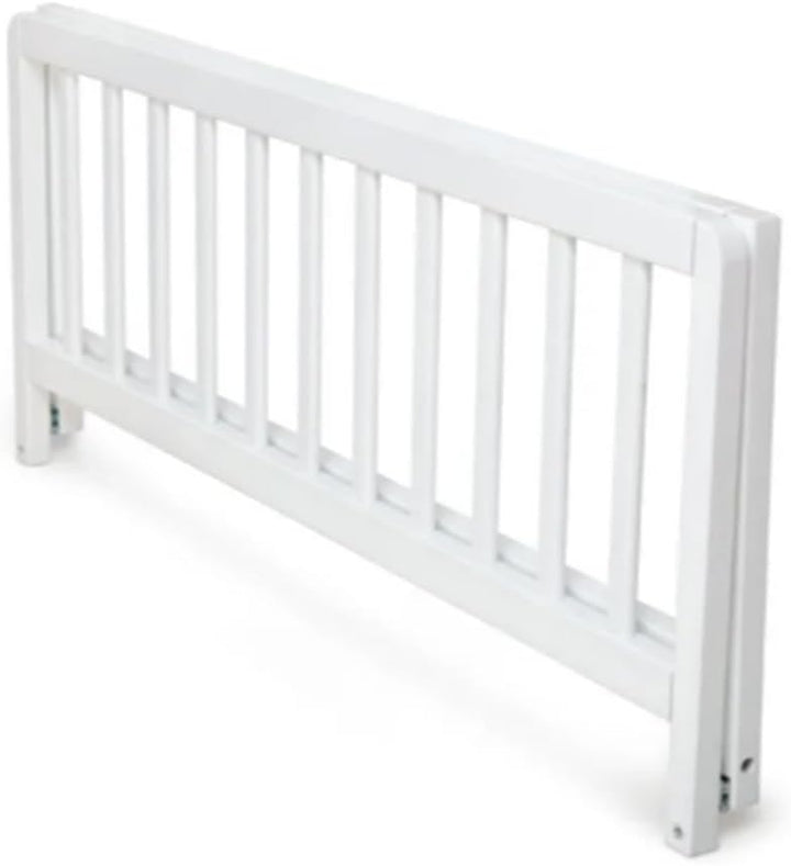 Safetots Extra Breiter Holzbettschutz, Weiss, 38cm hoch x 140cm breit, Bettgitter, Sicheres Kinderbe