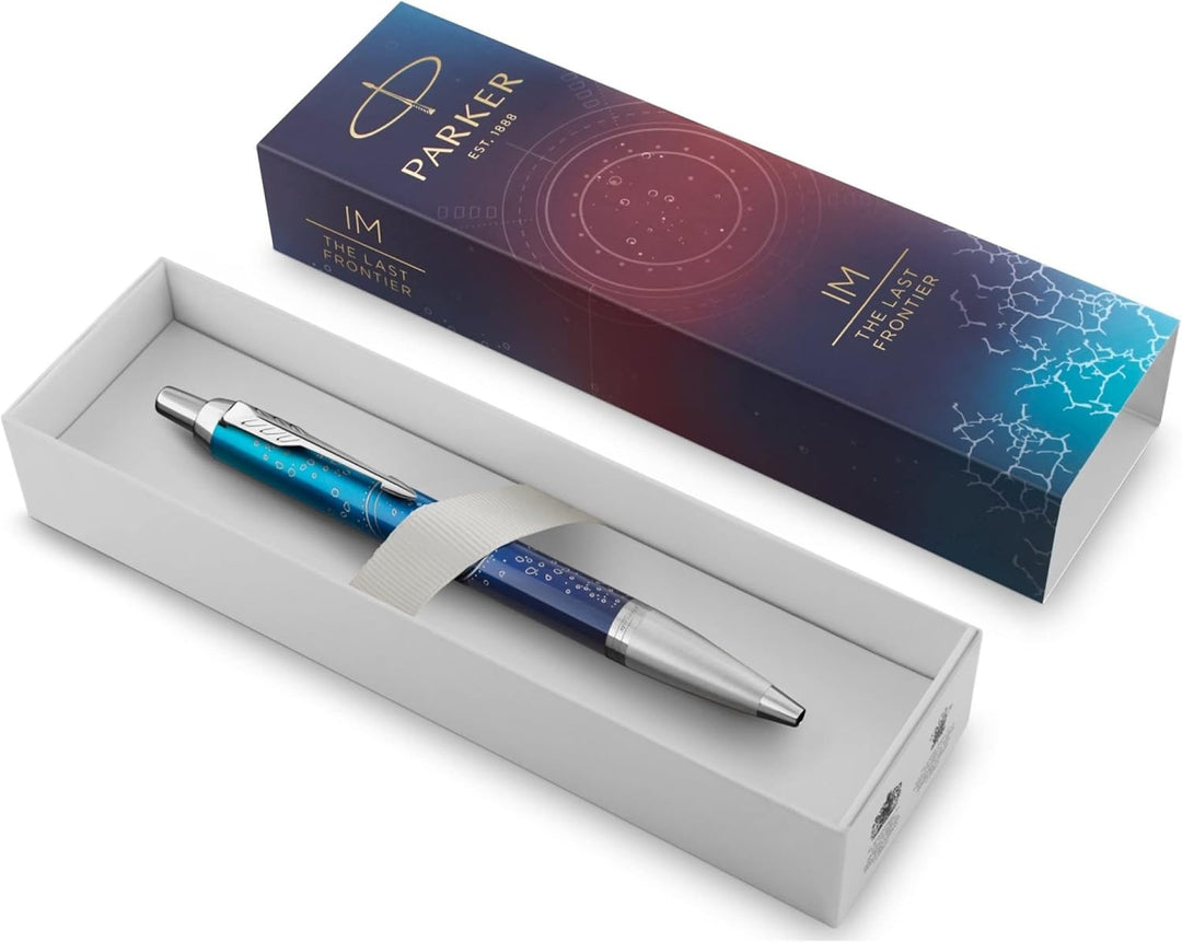 PARKER 2152991 Kugelschreiber IM Premium Special Edition Submerge(Blue) M Blau, Blau