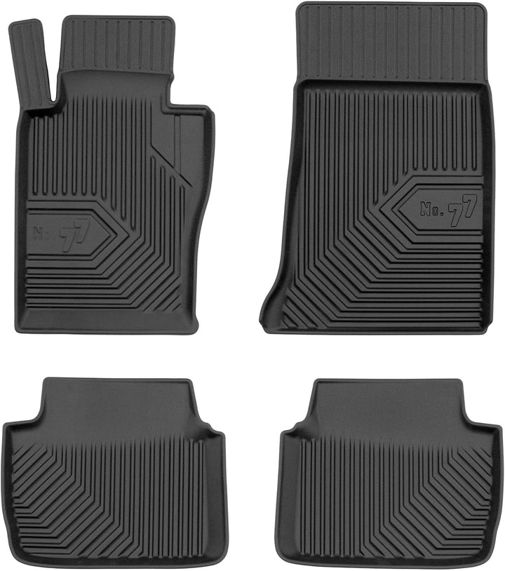 SMK Gummimatten Auto fussmatten Satz für BMW 3er E46 1998-2005 Erleben Sie einen neuen Standard des