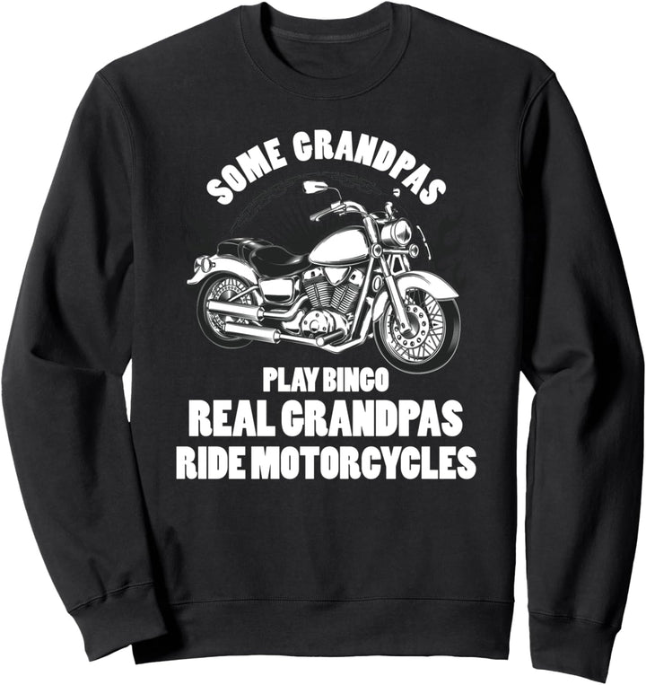 Rentner Biker Motorrad Ruhestand Geschenk Motorradfahrer Sweatshirt
