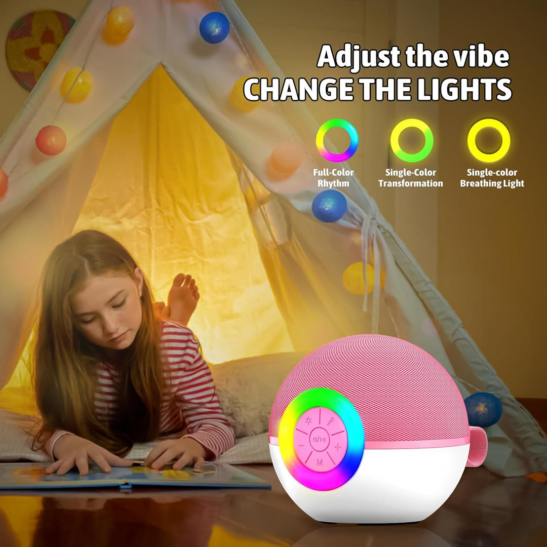 Karaoke Maschine Kinder Spielzeug Geschenke für 3-12 Jahre Mädchen Tragbares Bluetooth Karaoke Masch