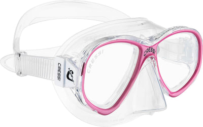 Cressi Perla Jr - Maske oder Combo Set Maske Perla Jr + Schnorchel Minigringo, Einheitsgrösse, Junio