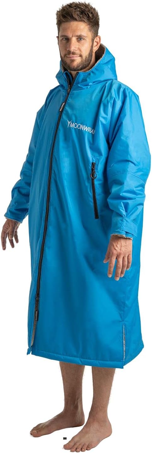 Frostfire Moonwrap Bademantel für Erwachsene, wasserdicht, Grösse L, Blau L Blau, L Blau