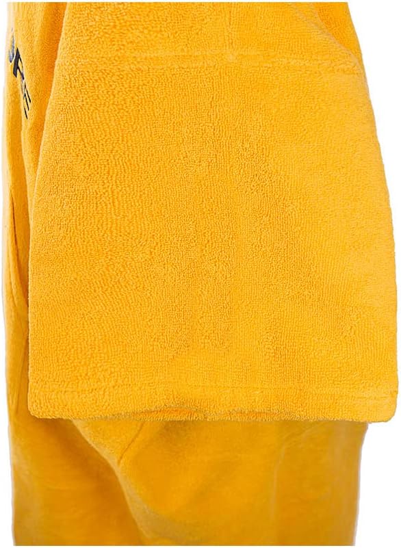 ATLANTIC SHORE | Surf Poncho | Badeponcho mit Kapuze aus 100% Baumwolle | Unisex | Basic für Erwachs