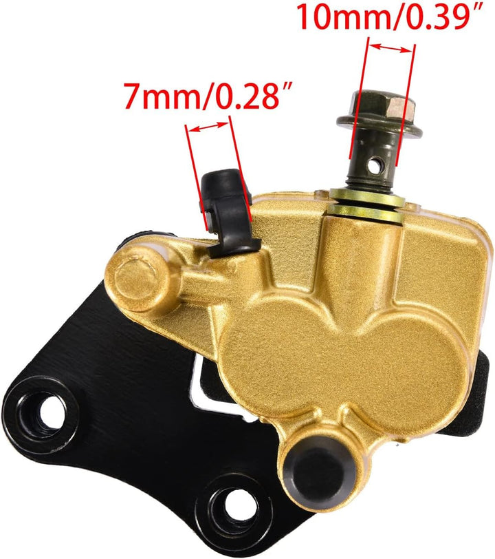 WOOSTAR Hydraulische Bremssattel Vorne Ersatz für 90ccm 110ccm 125ccm Taotao Peace SSR SDG Lifan Dir