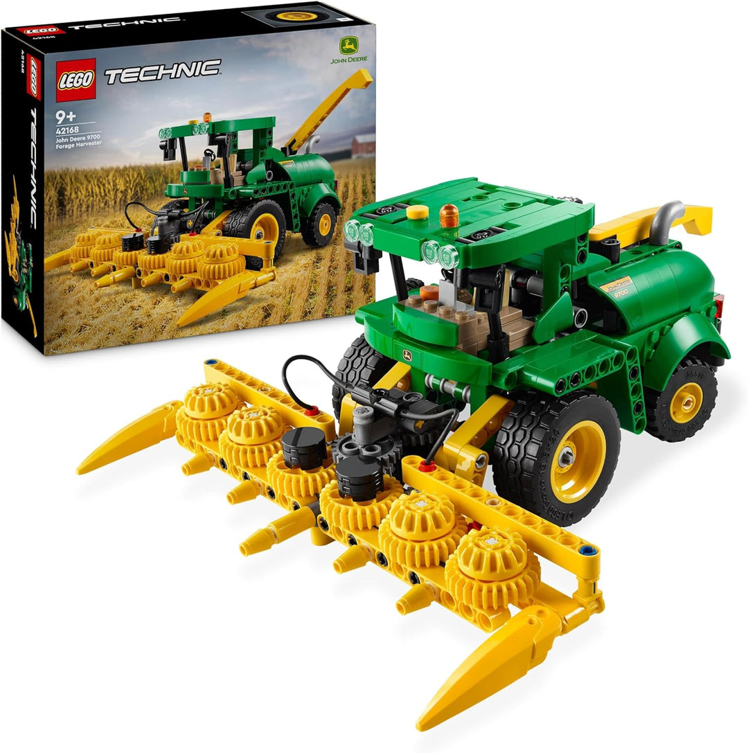 LEGO Technic John Deere 9700 Forage Harvester, Traktor-Spielzeug für Kinder, Bauernhof-Set, Fahrzeug