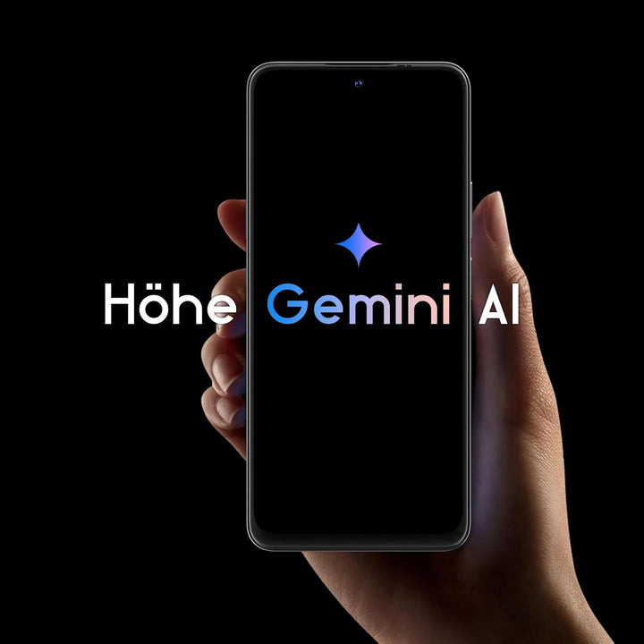 OSCAL Flat 2 Gemini AI Smartphone ohne Vertrag | Android 14, 12GB+256GB, 2TB TF | 90Hz 6.56'' HD+, O