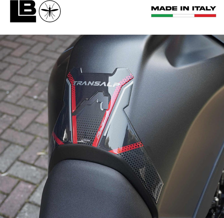 labelbike - Tankpad Aufkleber aus 3D-Harz Dekoration und Schutz des Motorradtanks kompatibel mit Hon