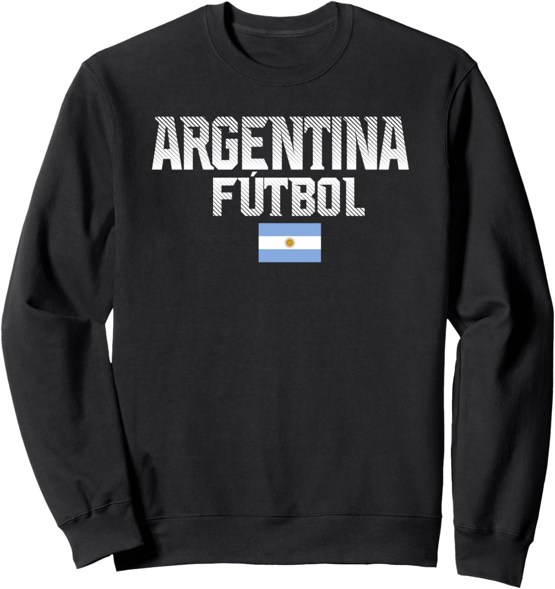 Argentina Futbol Center Flag Sweatshirt