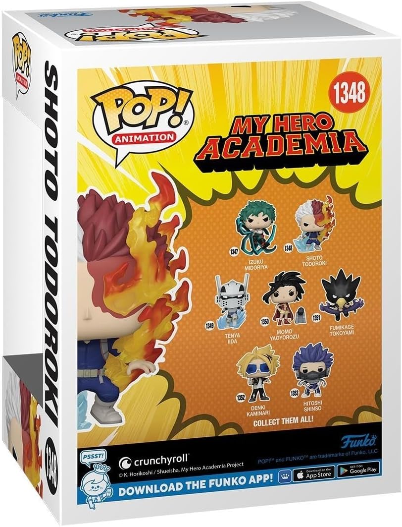 Funko Pop! Animation: MHA - Shoto Todoroki - My Hero Academia - Vinyl-Sammelfigur - Geschenkidee - O