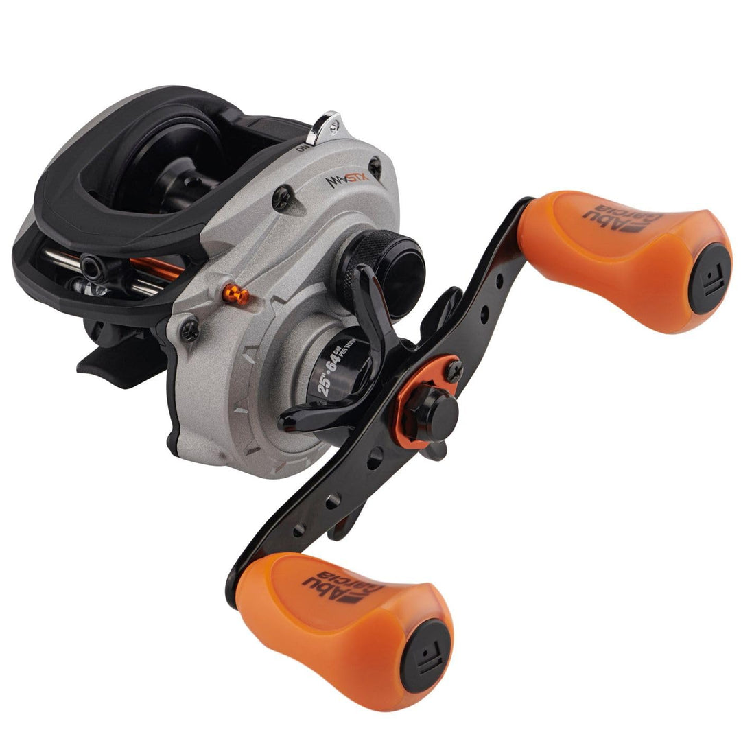Abu Garcia SMAX3 Silver Max Low Profile Baitcast Angelrolle Einheitsgrösse Max Stx (neues Modell), E