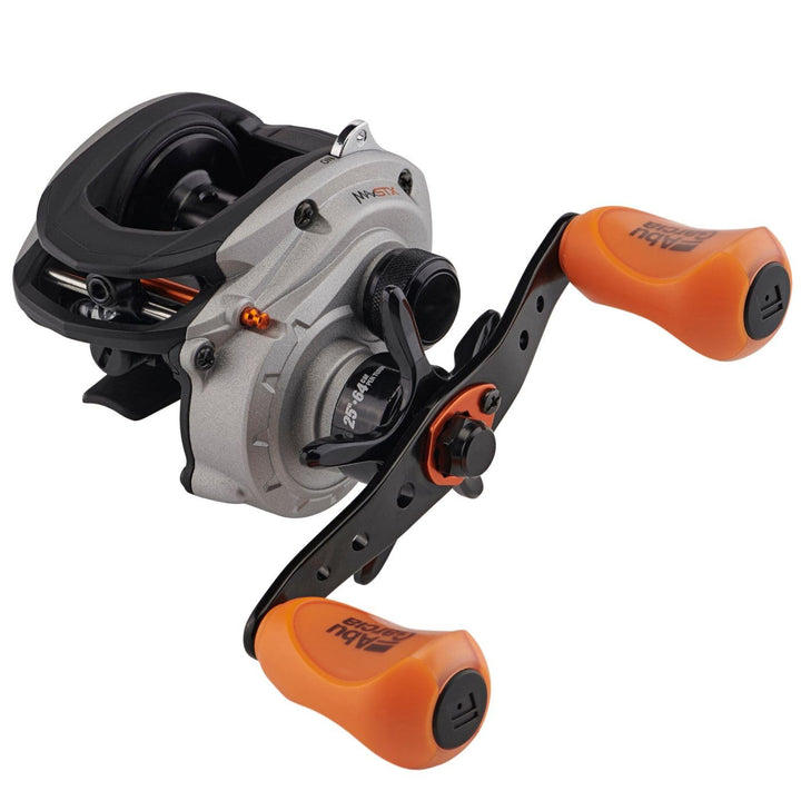 Abu Garcia SMAX3 Silver Max Low Profile Baitcast Angelrolle Einheitsgrösse Max Stx (neues Modell), E