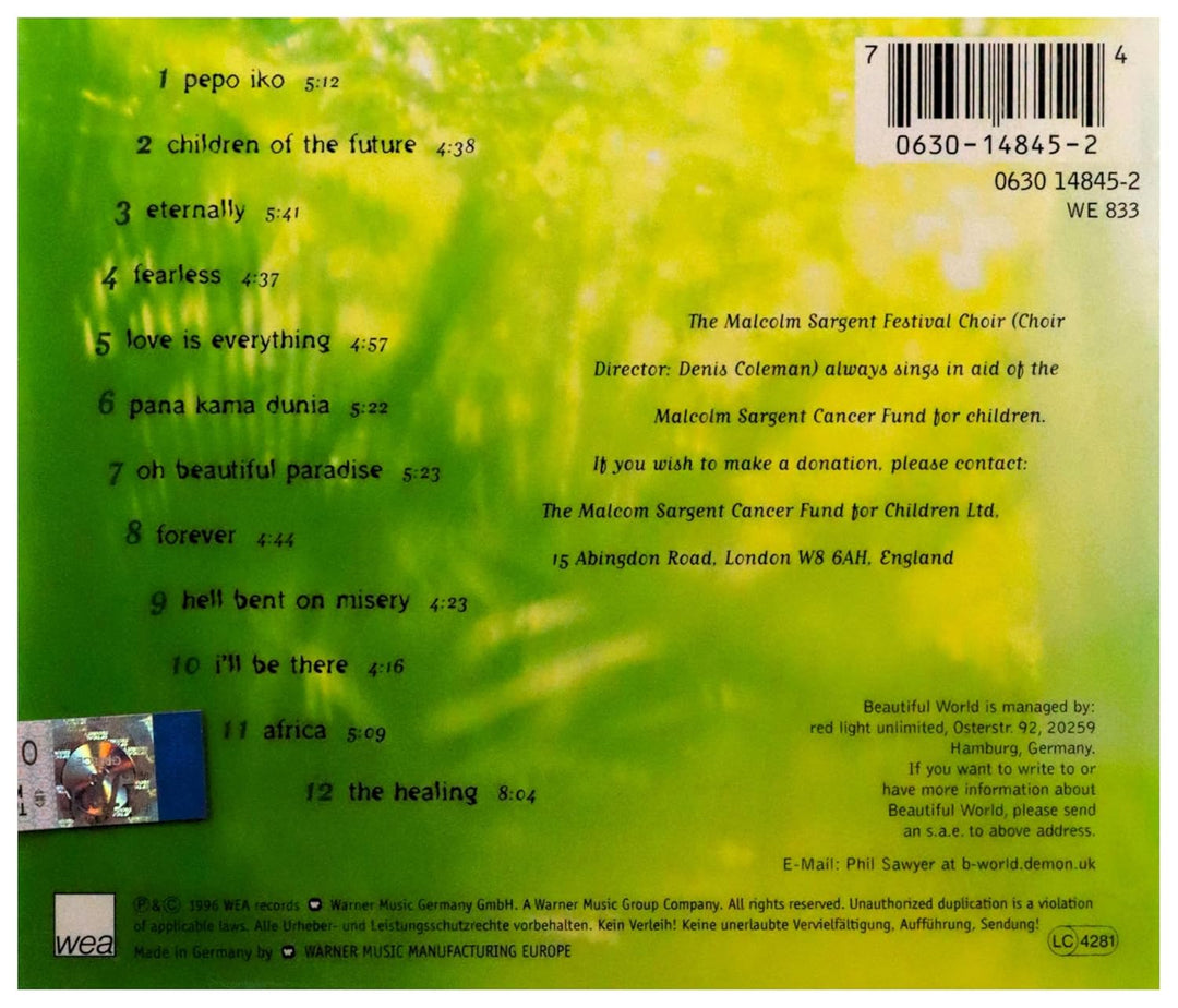 Forever, Audio-CD
