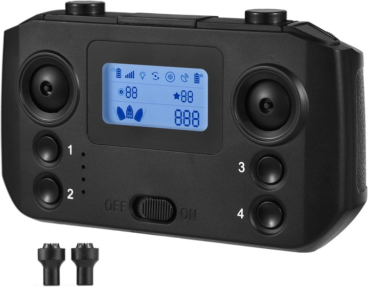 Kavolet Fernbedienung für GPS-Angelköderboot D19 D20 Dual-Hand-LCD