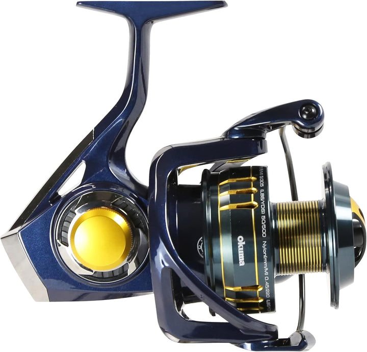 Okuma Salina Litecast Aluminium 7BB Salzwasser Spinnrolle Sa-4000ha: 190 m - 5,4 kg, 4000 Sa-4000ha: