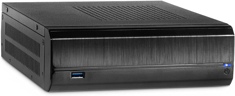 Inter-Tech-500 Black Computer Case – Computer Cases (PC, ITX, Black, 4.5 cm, 50 mm, 200 mm), schwarz
