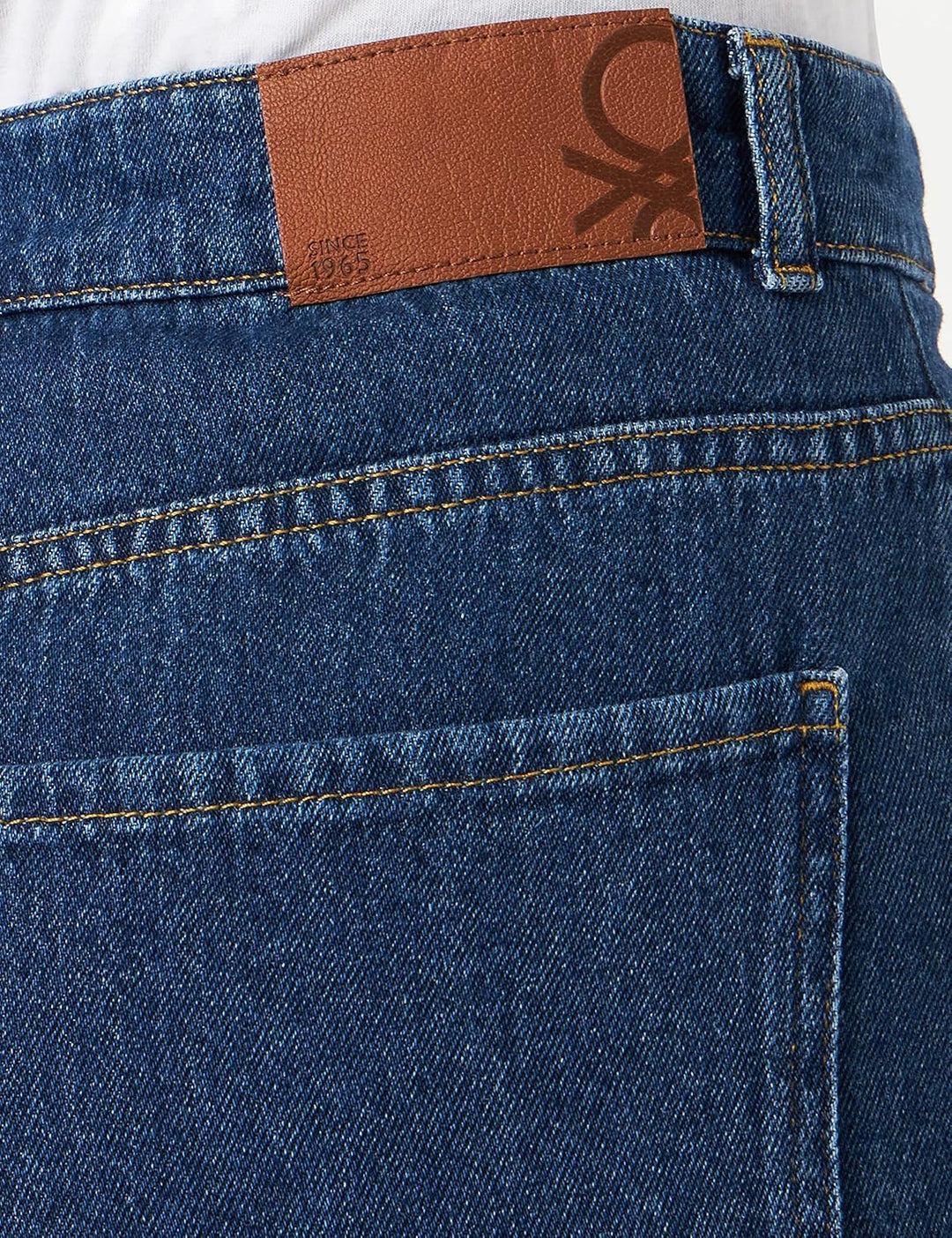 United Colors of Benetton Damen Hose 33 Denim 901 Blau, 33 Denim 901 Blau