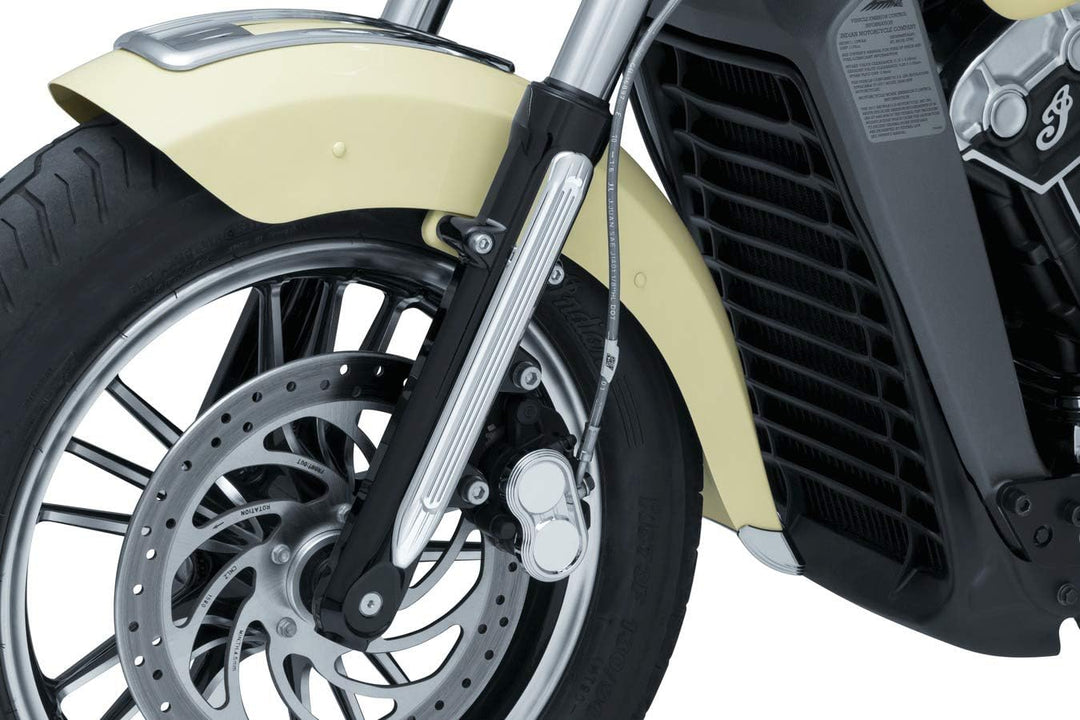Kuryakyn 8758 Motorrad Accent Zubehör: Legacy Unterschenkel-Akzente für 2015-19 Indian Scout Motorrä