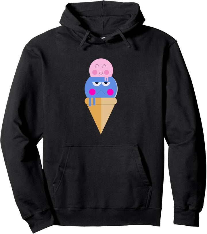 Lustiges Eiscreme-Design Pullover Hoodie