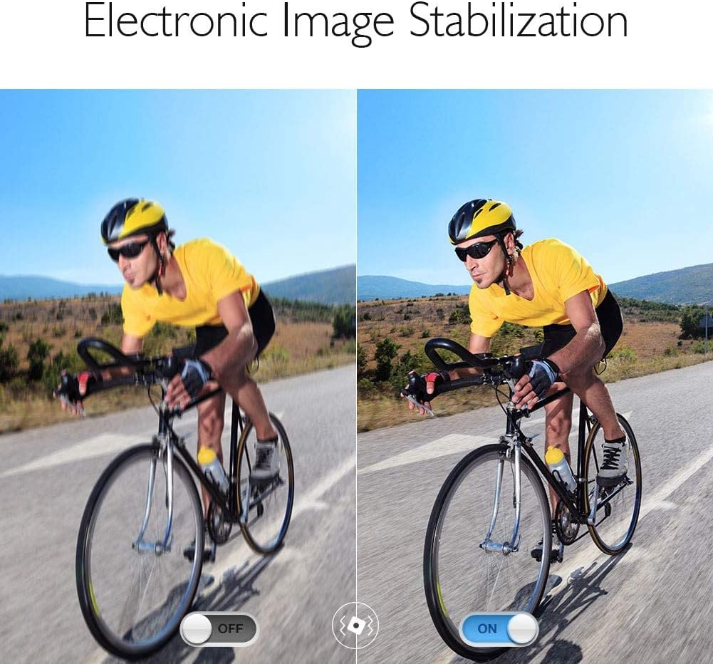 AKASO Action Cam 4K 30FPS Action Kamera 20MP WiFi mit Touchscreen EIS 40M unterwasserkamera mit Spra