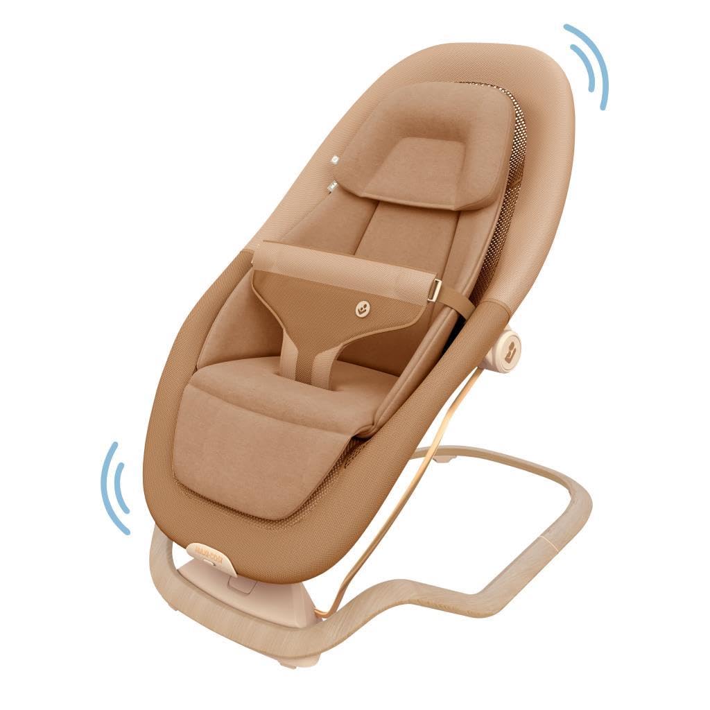 Maxi-Cosi Dove Pro Babywippe, 0–3 Jahre, 0–15 kg, CloudSoft Vibrationen, Gepolsterte Einlage, Verste