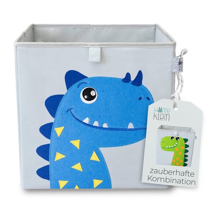 wonneklein Aufbewahrungsbox Kinder für Kallax Regal I Einsatz Kinderregal I Faltbox 33x33x33 Kinderz