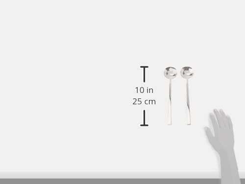 ZWILLING Dinner Salatbesteck-Set 2-teilig, Salatgabel und Salatlöffel, rostfreier Edelstahl, Silber-