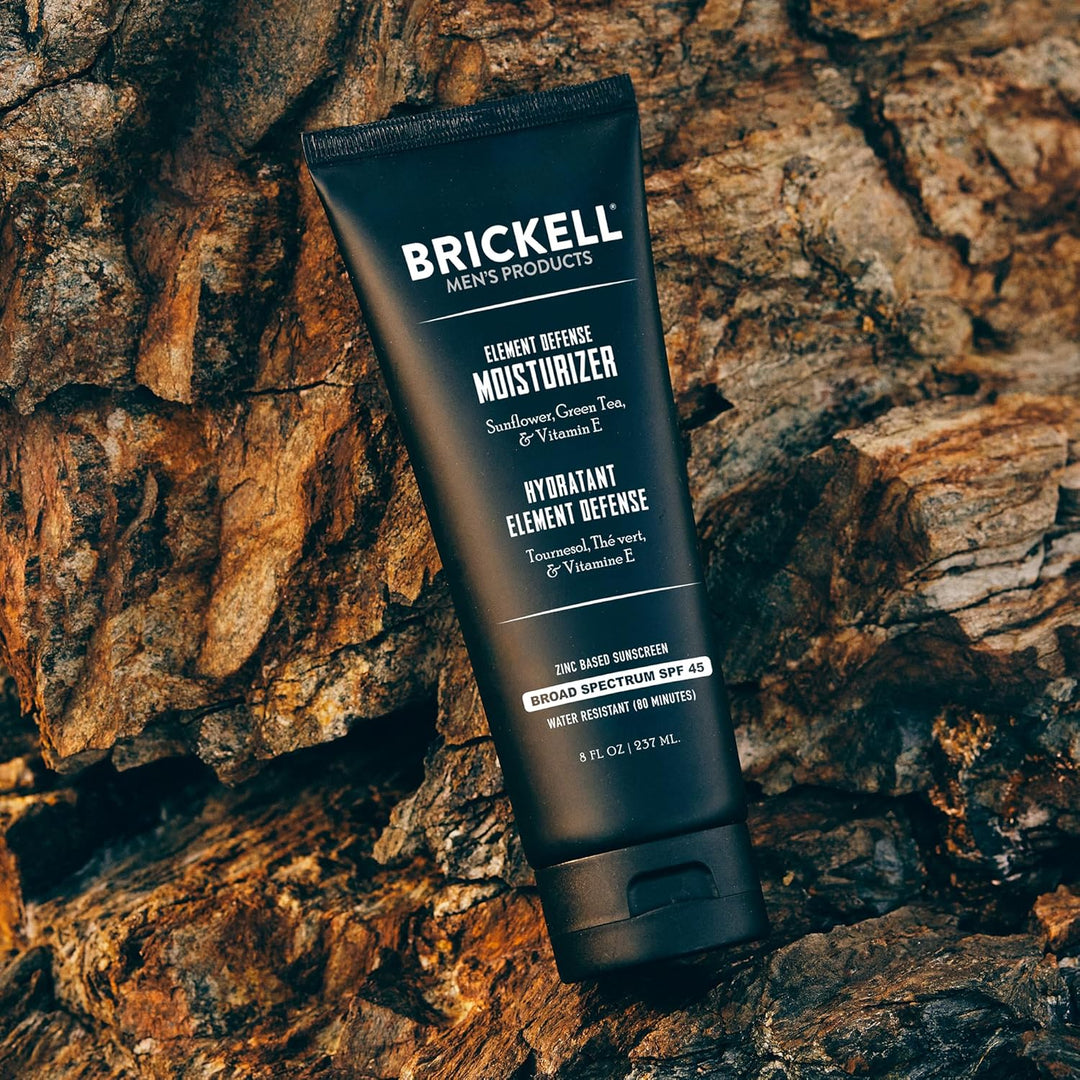Brickell Men's Element Defense Moisturizer SPF45 Sonnenschutz für Männer, natürlich und organisch, Z