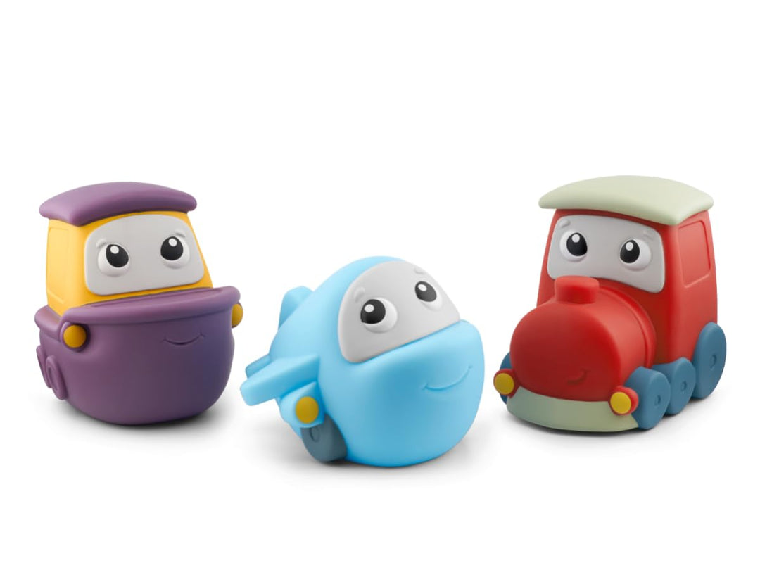 tonies Hörfigur für Toniebox, My First Reise Set, Fahrzeuge entdecken für Kinder ab 1 Jahr, Spielzei