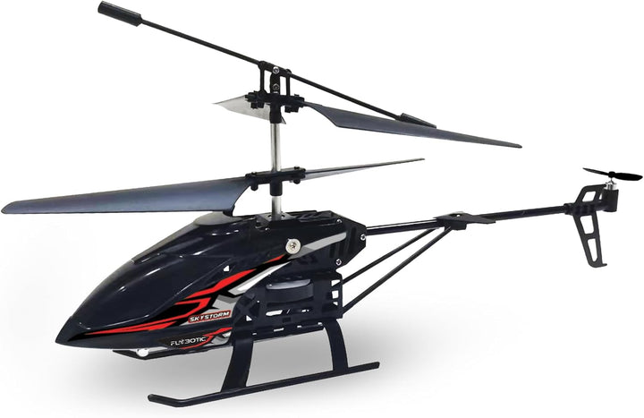 Flybotic – Sky Storm – 3-Kanal-Fernsteuerhubschrauber – Gyroskop &amp; koaxialer Rotor für Stabilität –