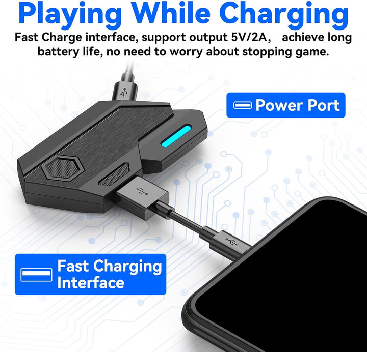 Annadue Mix SE Tastatur Maus Konverter, Bluetooth 5.0 Mobile Game Controller Adapter, Professionelle