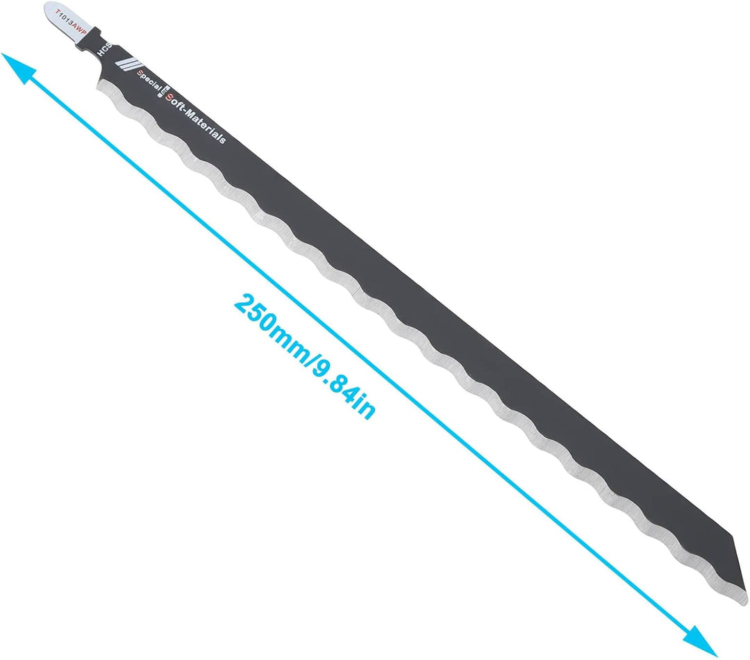 OTOTEC Stichsägeblätter T1013AWP 2608667396, 250 mm, zum Schneiden von Faserisolierung, Karton, Tepp