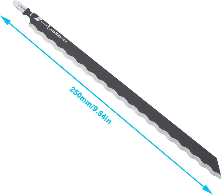 OTOTEC Stichsägeblätter T1013AWP 2608667396, 250 mm, zum Schneiden von Faserisolierung, Karton, Tepp