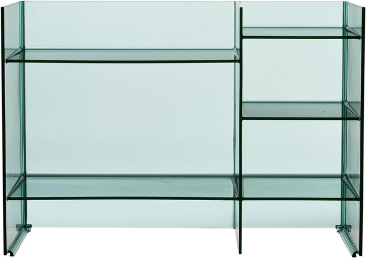 Kartell Sound-Rack Regal, Plastik, Green, 26 x 75 x 53 cm Verde Acquamarina, Verde Acquamarina