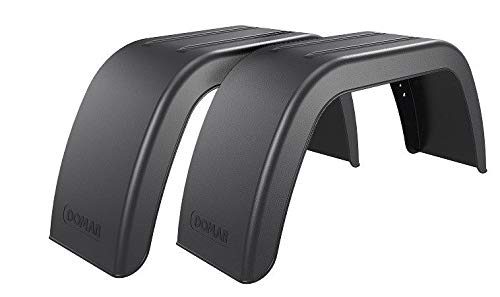 Set aus Zwei Kotflügeln für einen 13-14" Anhänger DOMAR D20112 Flache Radkästen 660/190 mm