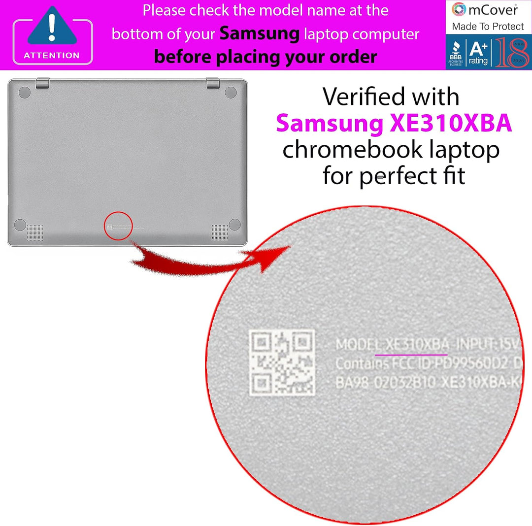 mCover Hartschalenhülle, nur kompatibel mit 2021 35,6 cm (14 Zoll) Samsung Galaxy Chromebook Go XE34
