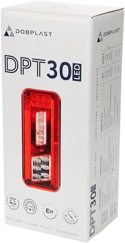 DPT30 LED Rückleuchte 6 Funktionen links